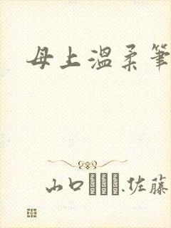 母上温柔笔趣阁封面