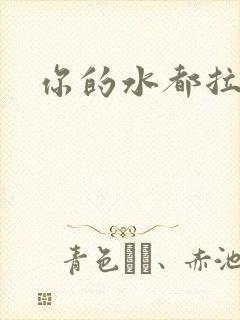 你的水都拉丝了封面