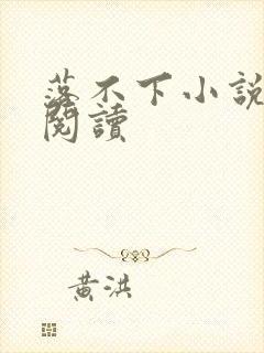 落不下小说免费阅读封面