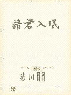请君入眠封面