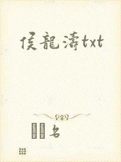 侯龙涛txt