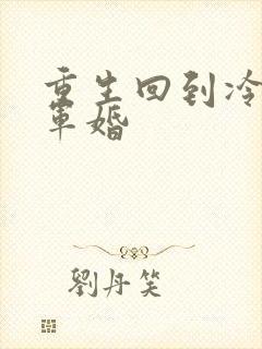 重生回到冷战前军婚