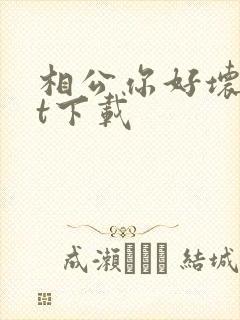 相公你好坏txt下载