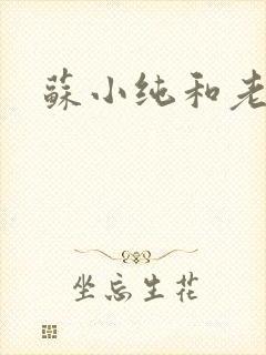 苏小纯和老苏