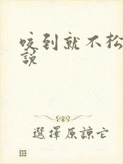 咬到就不松口小说