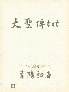 大圣传txt封面