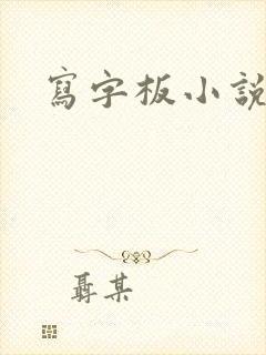 写字板小说