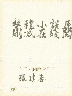 双程小说原文未删减在线阅读