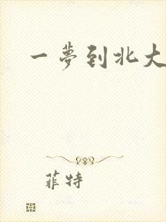 一梦到北大
