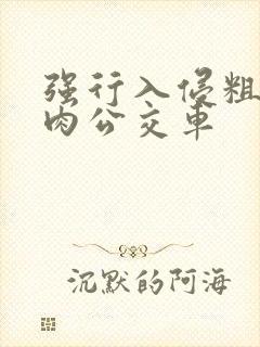 强行入侵粗暴h肉公交车