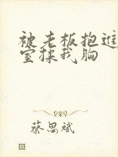 被老板抱进办公室揉我胸