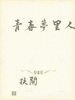 青春梦里人封面