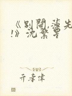 《别闹,薄先生!》沈繁星