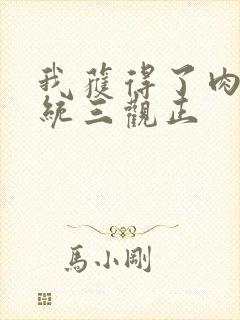 我获得了肉禽系统三观正封面