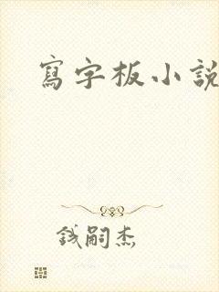 写字板小说