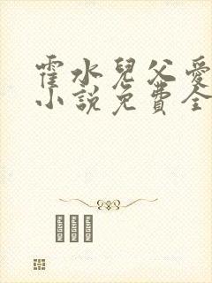 霍水儿父爱霍泽小说免费全文阅读续集封面