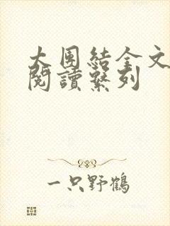 太团结全文免费阅读系列封面