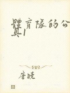 体育队的公用玩具1