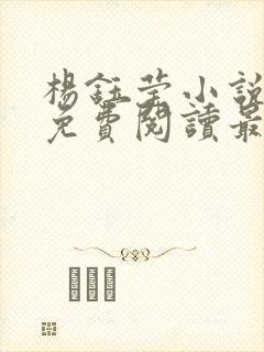 杨钰莹小说全文免费阅读最新章节