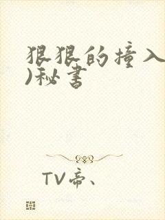 狠狠的撞入(h)秘书