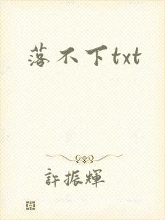 落不下txt
