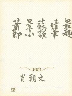 萧晨苏晴最新章节小说笔趣阁