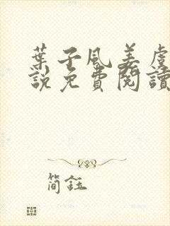 叶子风姜虞雪小说免费阅读封面