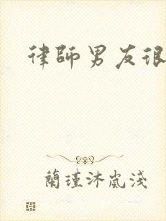 律师男友很难撩