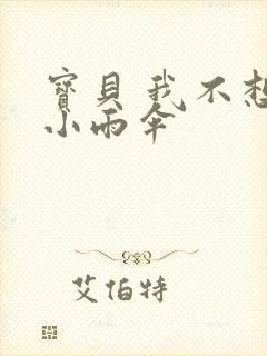 宝贝 我不想带小雨伞封面