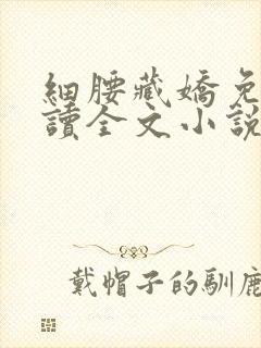 细腰藏娇免费阅读全文小说苏珞浅