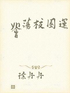 yn荡校园运动会封面