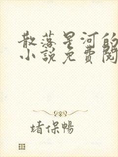 散落星河的记忆小说免费阅读全文