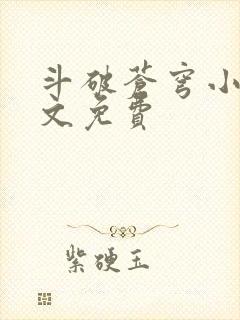 斗破苍穹小说全文免费