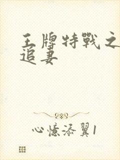 王牌特战之军少追妻