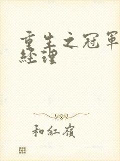 重生之冠军篮球经理