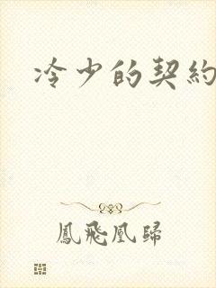 冷少的契约囚奴封面