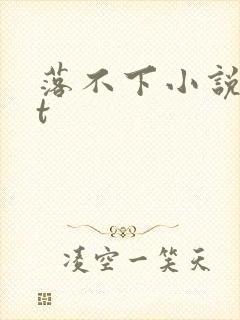 落不下小说txt封面