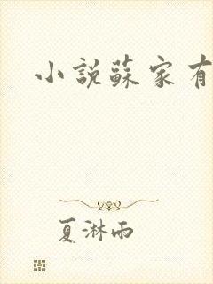 小说苏家有女