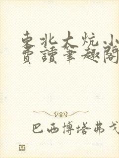 东北大炕小说免费读笔趣阁