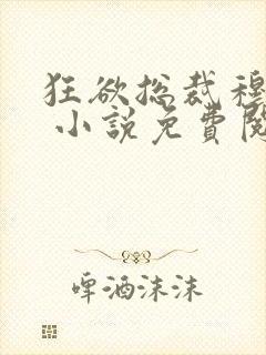 狂欲总裁穆非雪 小说免费阅读