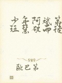 少年阿斌第二部珏慧破而后立