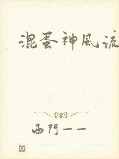 混蛋神风流