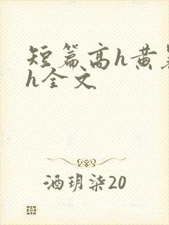 短篇高h黄暴辣h全文