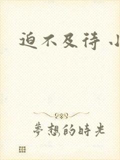 迫不及待 小穴封面