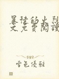 暴徒的火烈鸟全文免费阅读笔趣阁封面