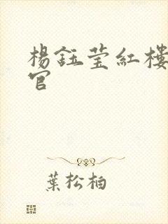 杨钰莹红楼醉高官