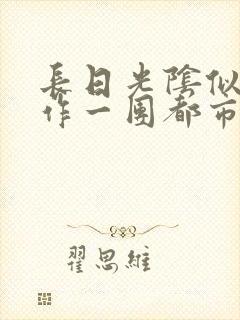 长日光阴似箭乱作一团都市言情