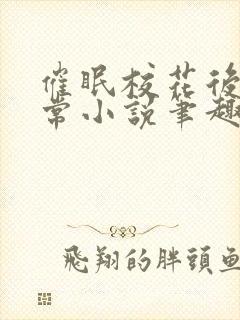 催眠校花后的日常小说笔趣阁