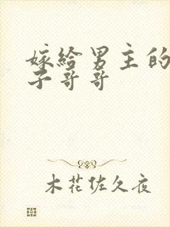 嫁给男主的病秧子哥哥