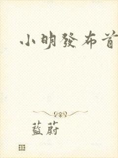 小明发布首页封面